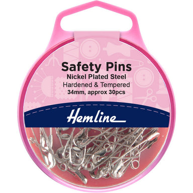Safety pin 34mm/30stk (6606563115110)