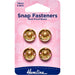 Snap fastener -gold - 15mm/4sett (6607384379494)